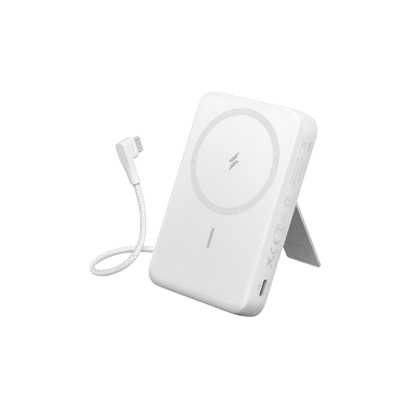 Anker Zolo Wireless Power Bank (10,000mAh, 30W) Built-In USB-C Cable