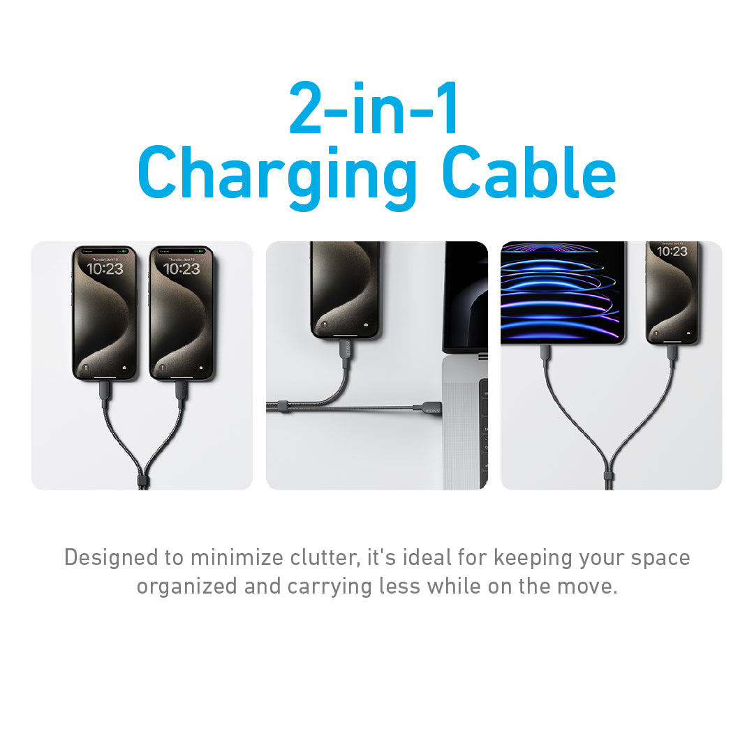 Anker 140W 2-in-1 USB-C to USB-C Cable - Anker Philippines