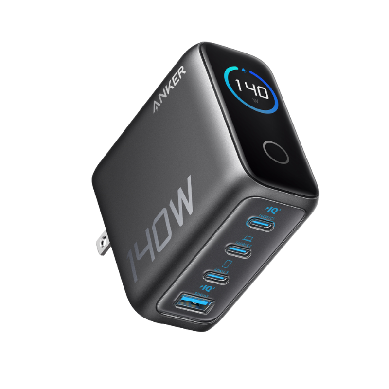 Anker Fast GaN Charger (140W, 4 Ports, PD 3.1)