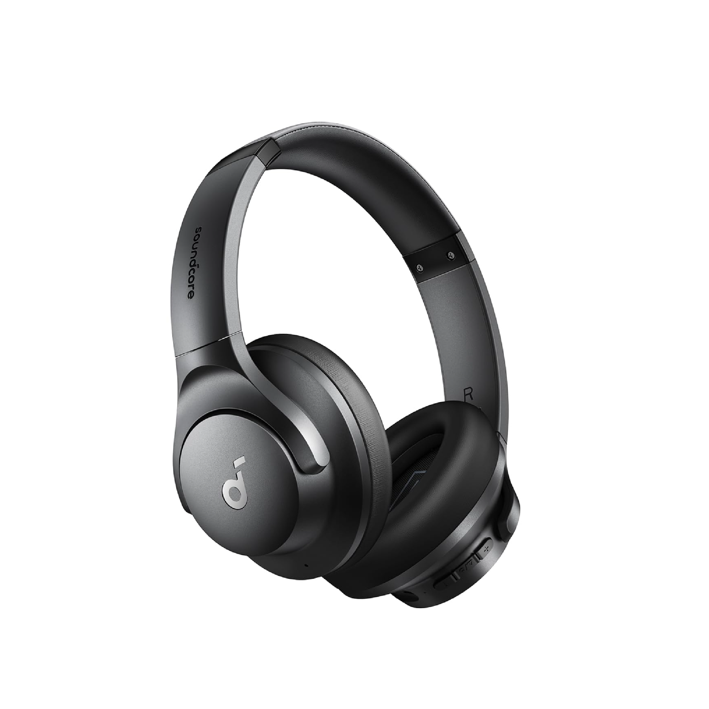 Soundcore Q20i hybrid ANC over-ear headphones in black with 40mm drivers, Anker Philippines