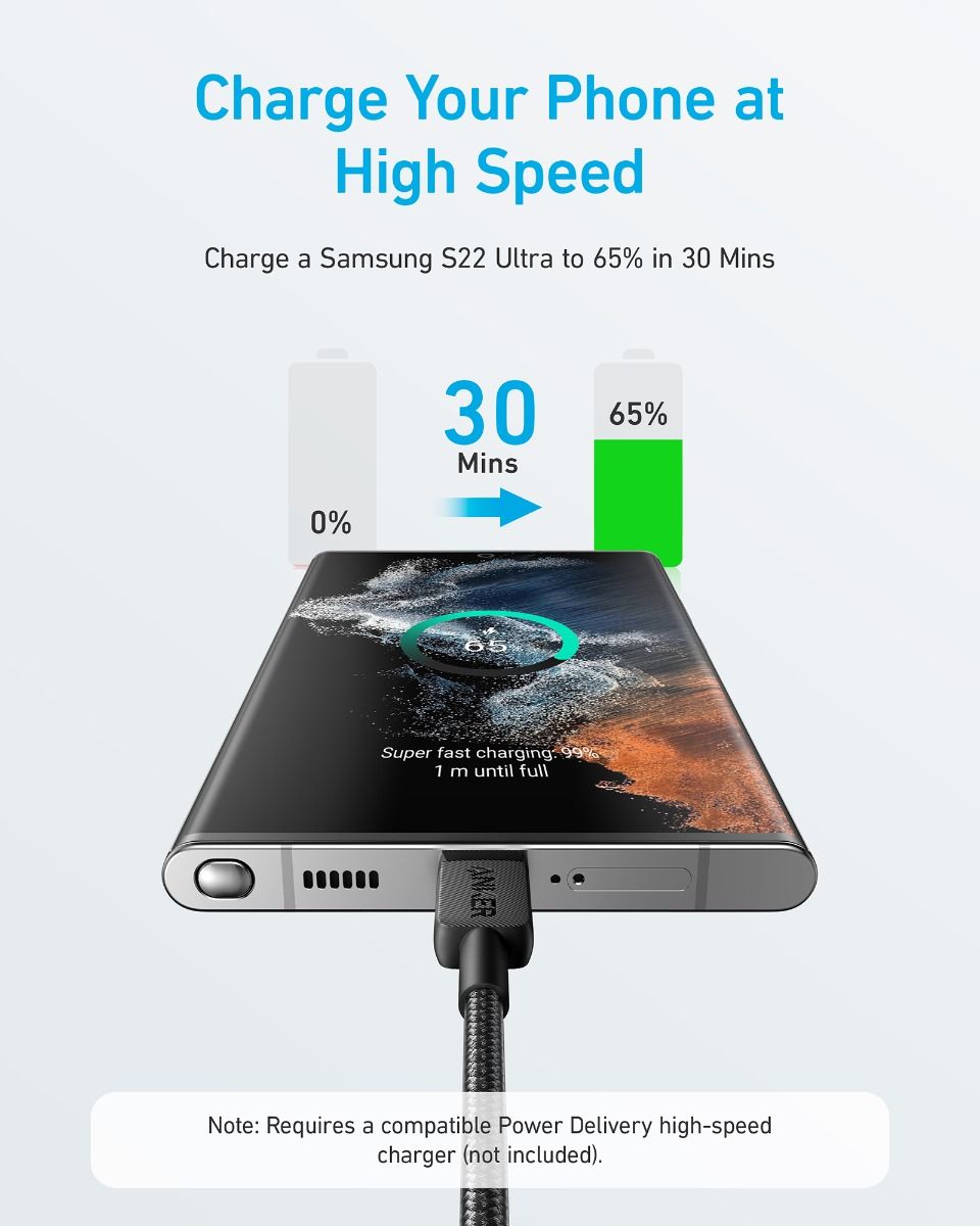 Anker 322 3ft Nylon Braided Cable - Anker Philippines