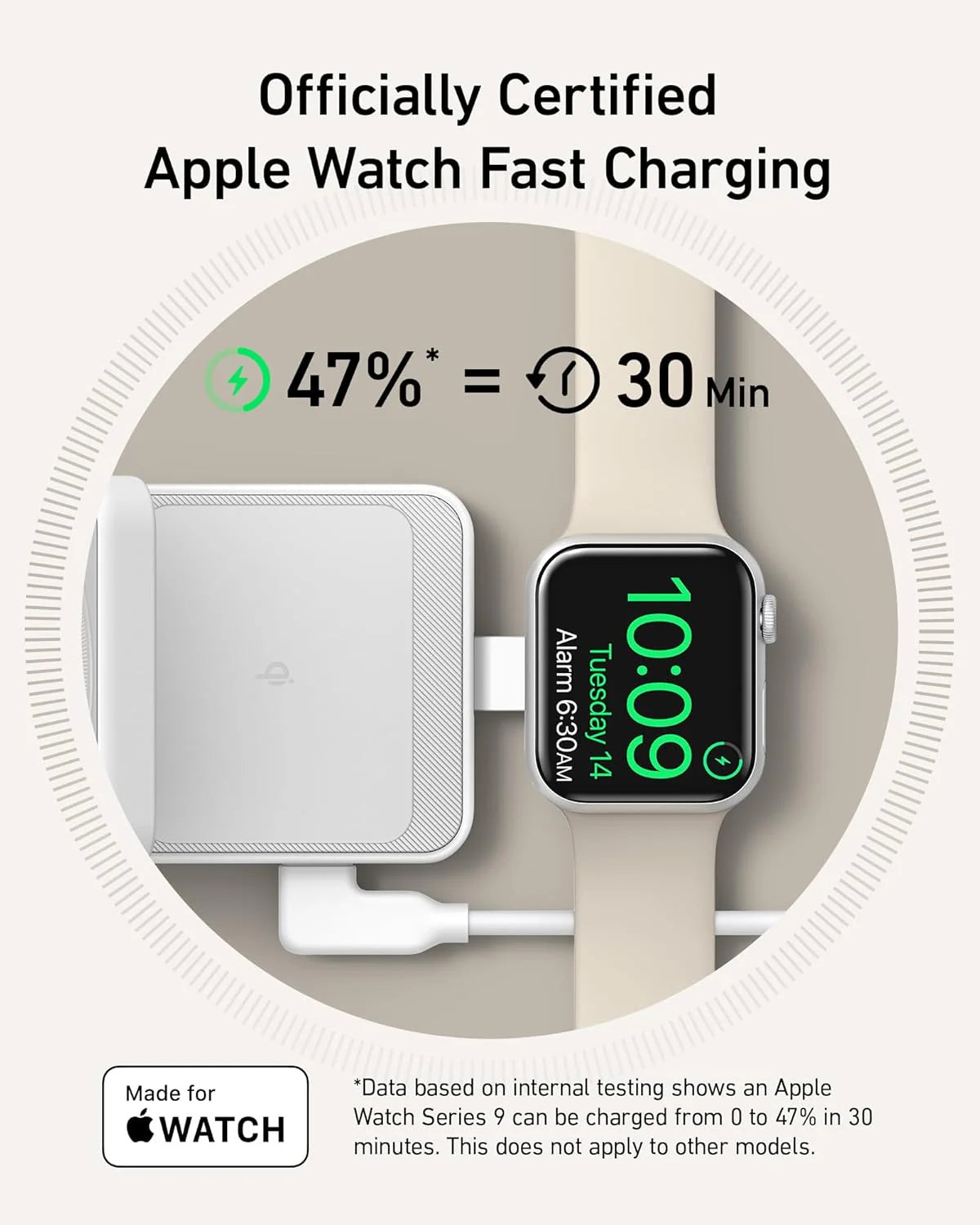 Anker MagGo 3-in-1 | Wireless Charging Station for iPhone, Watch and AirPods