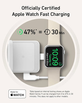 Anker MagGo 3-in-1 | Wireless Charging Station for iPhone, Watch and AirPods