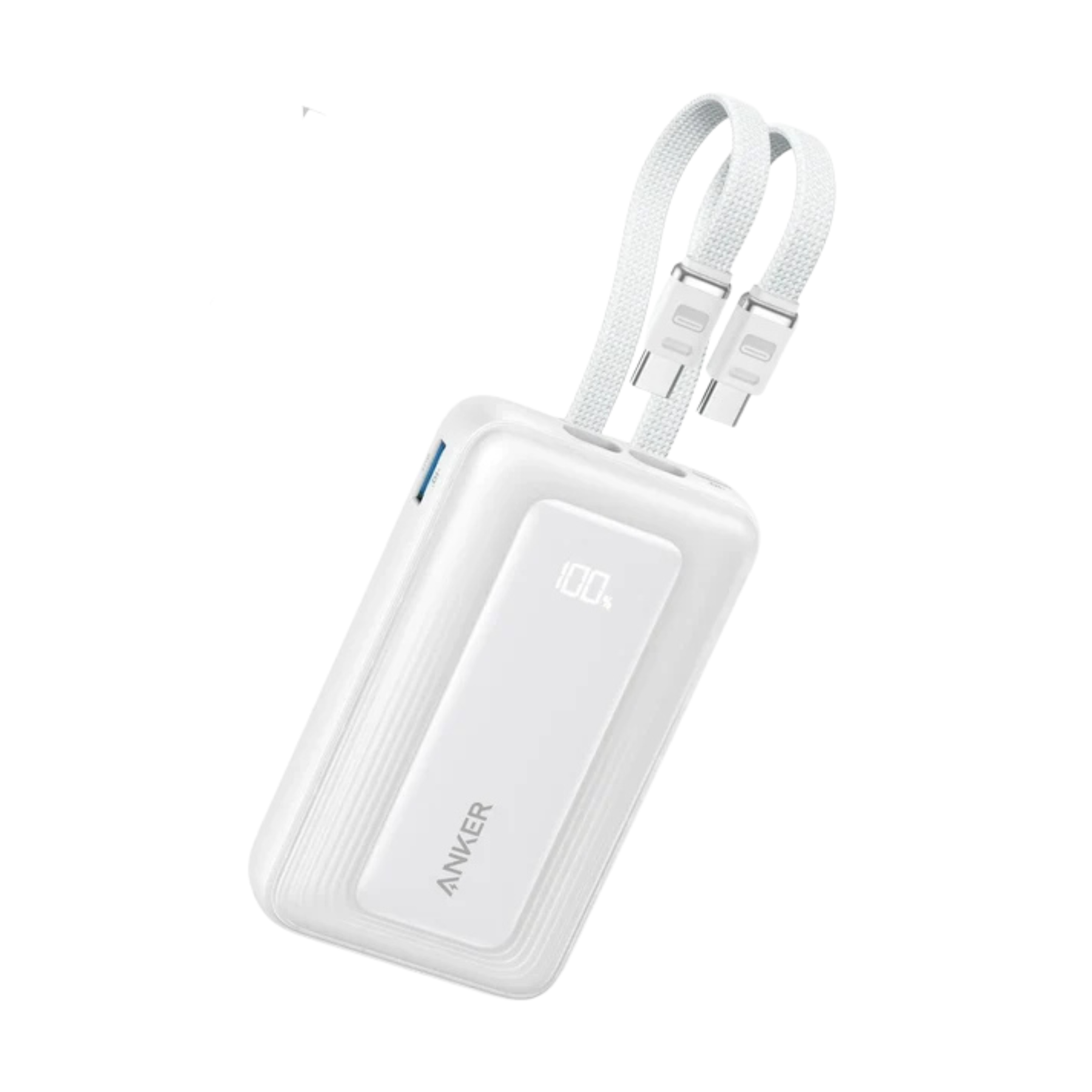 Anker Zolo Power Bank (10,000mAh, 35W, Built-In Dual USB C-C Cable)