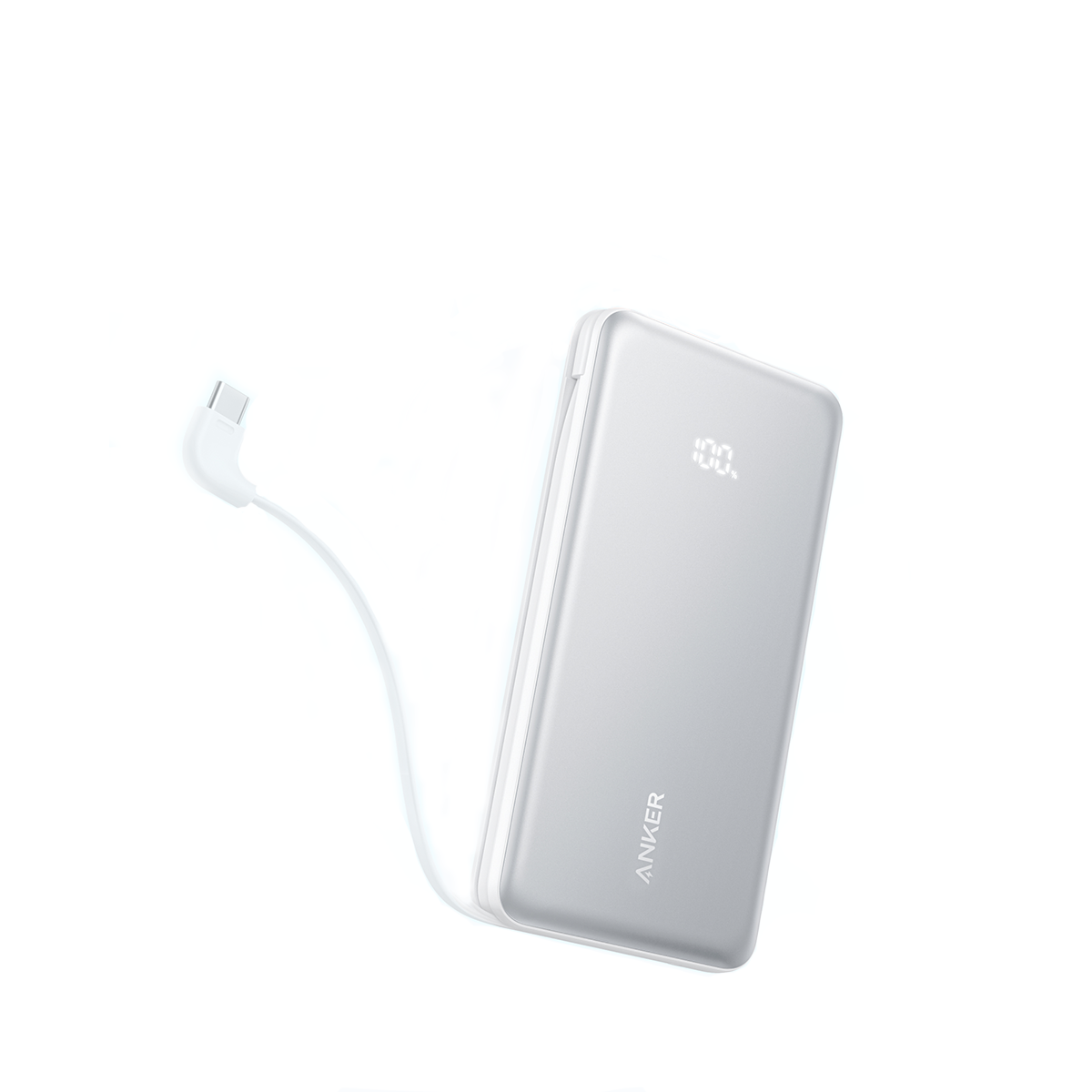 Anker Zolo 10000mAh 22.5W Power Bank with Built-in USB-C Cable