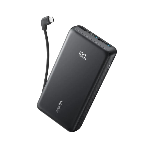 Anker Zolo 20000mAh 22.5W | Power Bank with Built-In USB-C Cable
