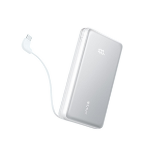 Anker Zolo Power Bank High-Speed Portable Charger with Built-in-USB-C (22.5W, 20,000mAh)