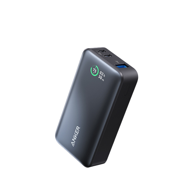 Anker power bank on a white background