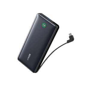 Anker Nano Power Bank (20,000mAh, 30W with Built-In USB-C Cable)