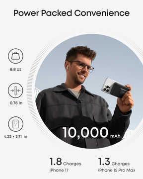 Anker MagGo 10000mAh | MagSafe Power Bank for iPhone