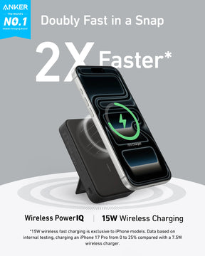 Anker MagGo 10000mAh | MagSafe Power Bank for iPhone