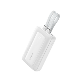 Anker Zolo Power Bank (10,000mAh, 30W) Built-In USB-C to Lightning Cable