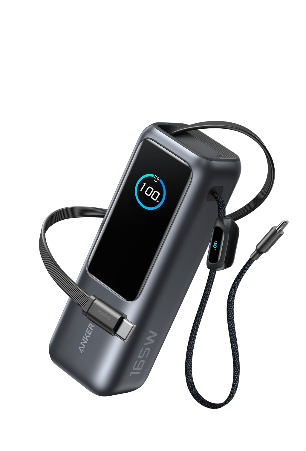 Anker Powerbank 25,000mAh | 165W Fast Charging with Retractable Cables