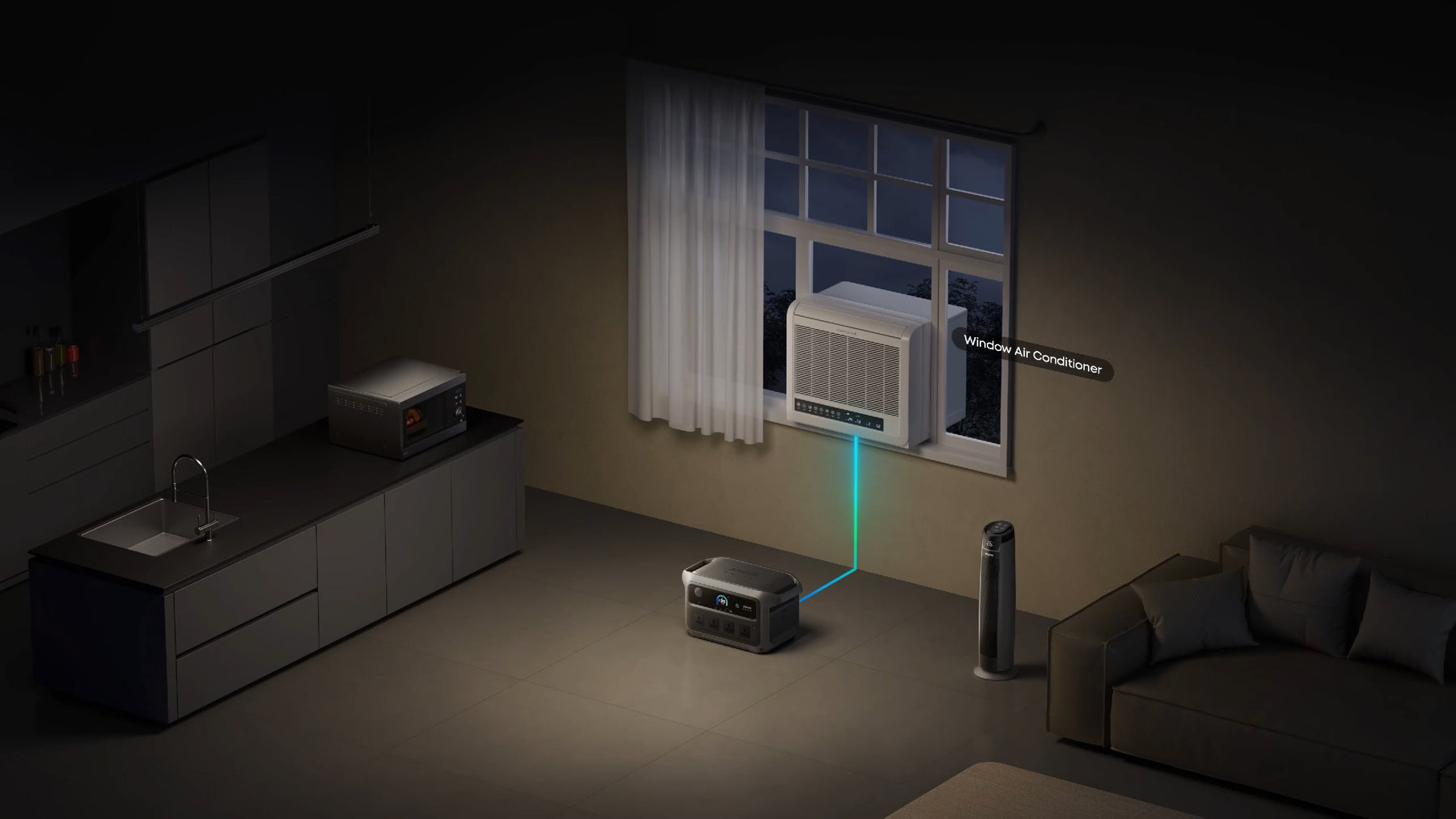 Anker SOLIX C2000 Gen 2 | Backup Power Station for Brownouts and Typhoons