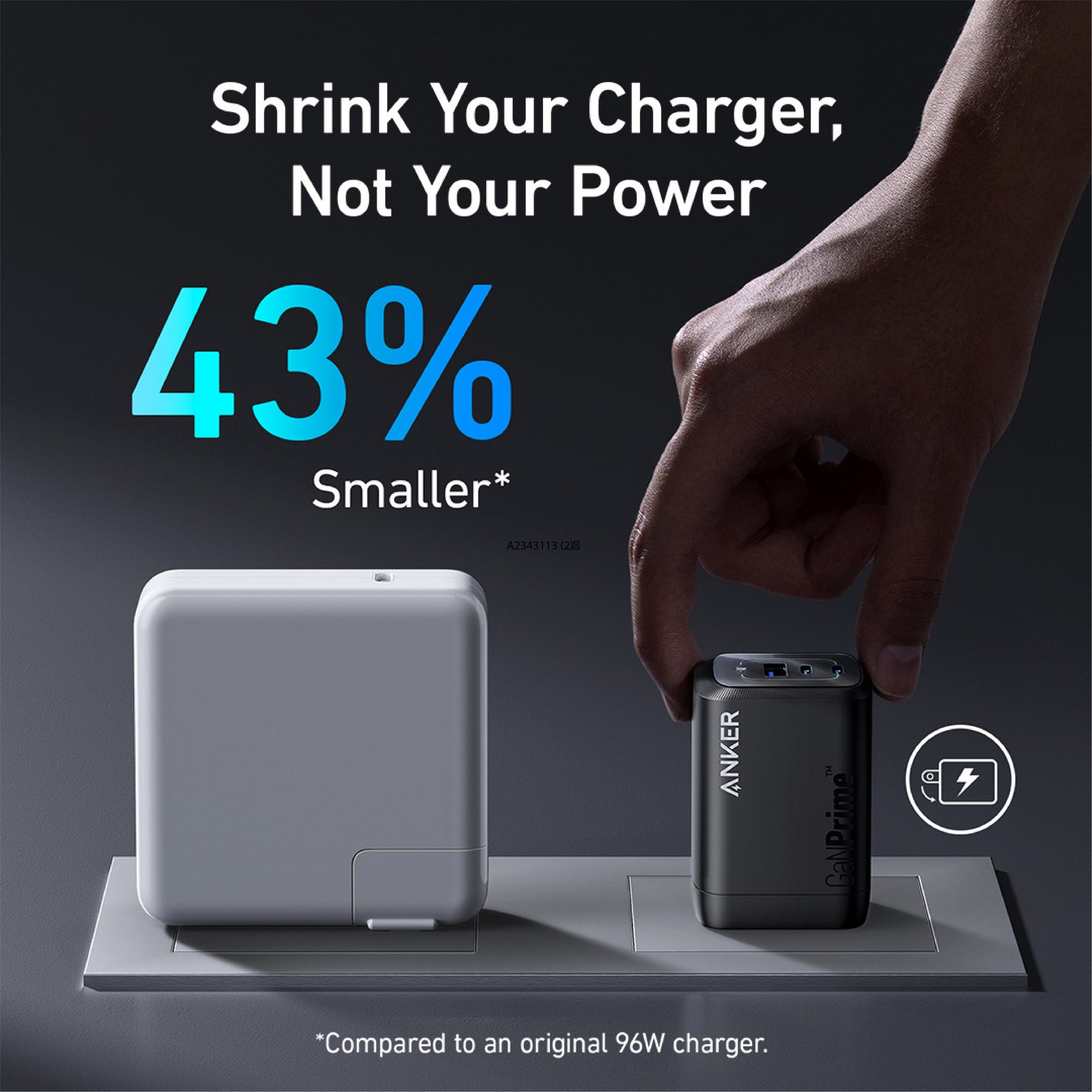 Anker Prime 100W GaN Wall Charger (3 Ports) - Anker US