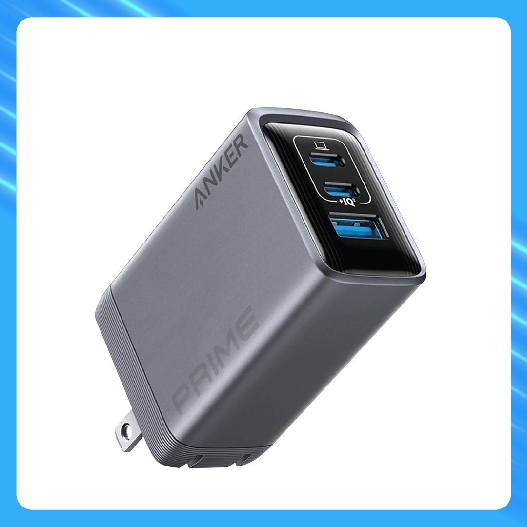Anker Prime GaN Wall Charger(3 Ports, 100W)