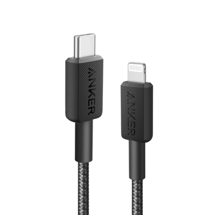 Anker 322 USB-C to Lightning Nylon Braided Cable (3ft)