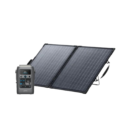 Anker Emergency Power Bundle (SOLIX C300 DC + 100W Solar Panel)
