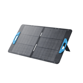 Anker SOLIX PS100 Portable Solar Panel 100W Front Left Image