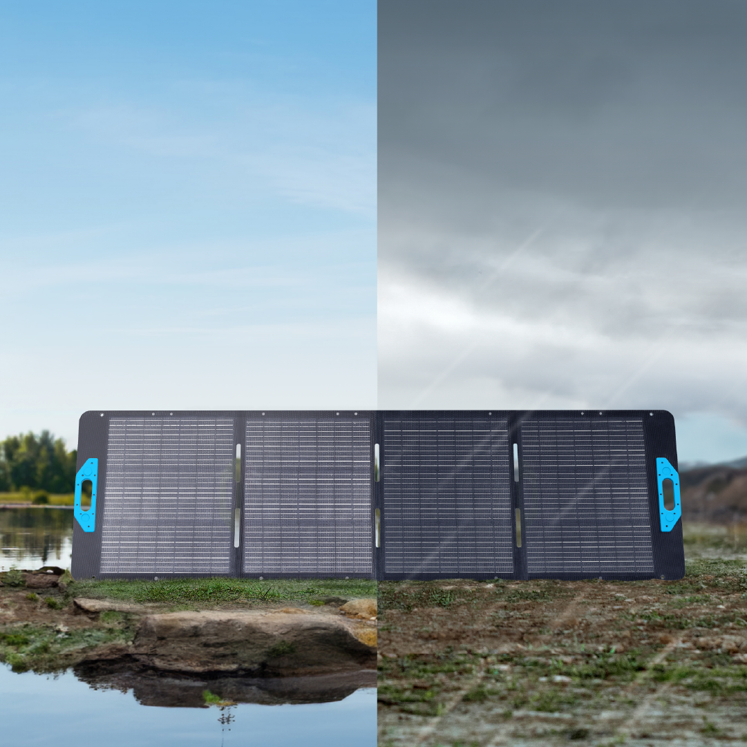 Anker SOLIX PS200 Portable Solar Panel 200W Lifestyle B