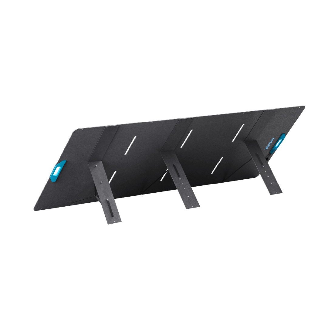 Anker SOLIX PS400 Portable Solar Panel 400W Back Left Image