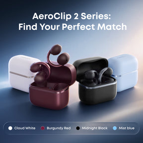 Anker soundcore AeroClip 2 | Guinness-Certified Clip-On Earbuds for Clear Calls