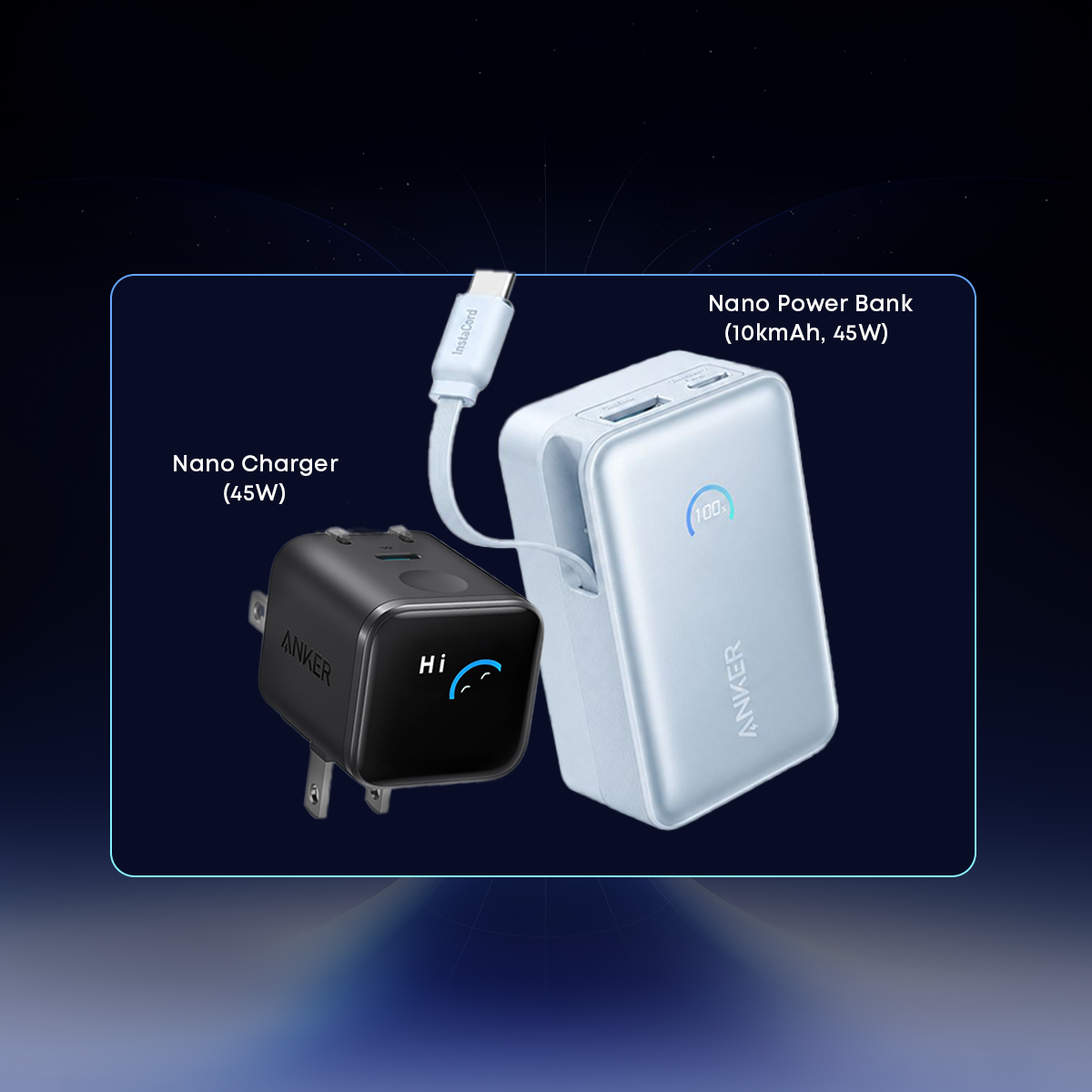 Anker Nano Powerbank + Anker Nano Smart Display