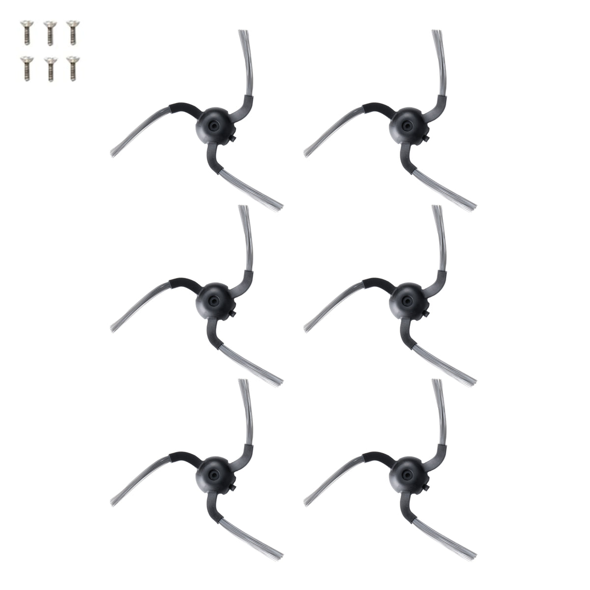 Eufy Side Brush Set of 6 for Robot Vacuum Auto-Empty C10