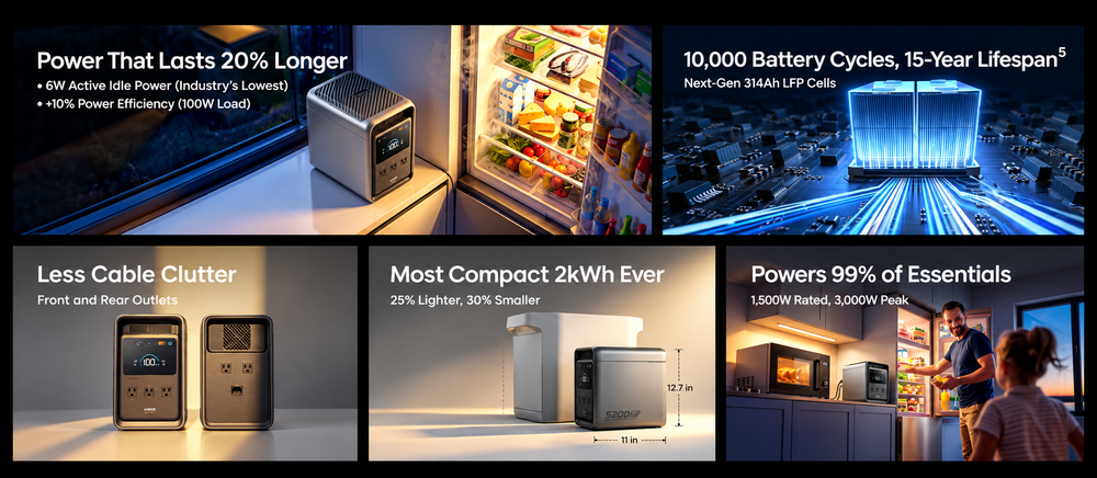 Anker Solix S2000 Portable Power Station