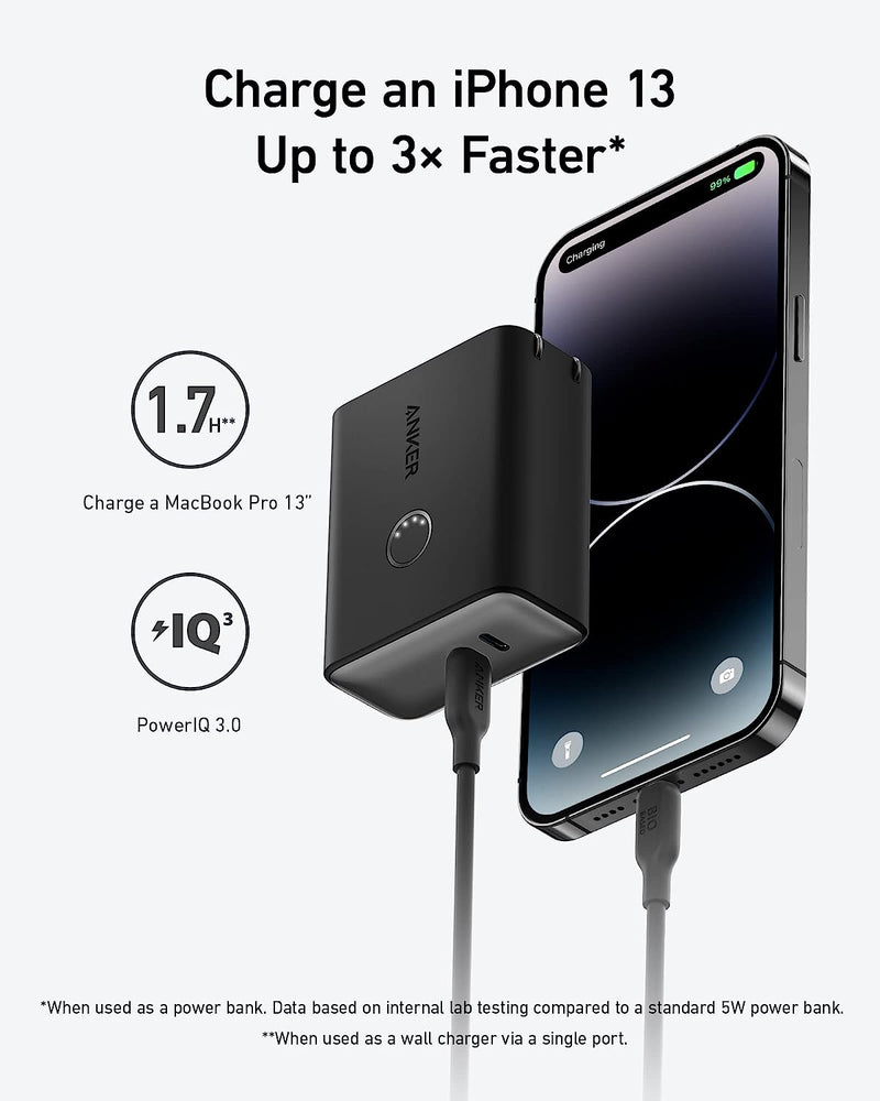 Anker 521 PowerCore Fusion 45W Charger & Power Bank Combo