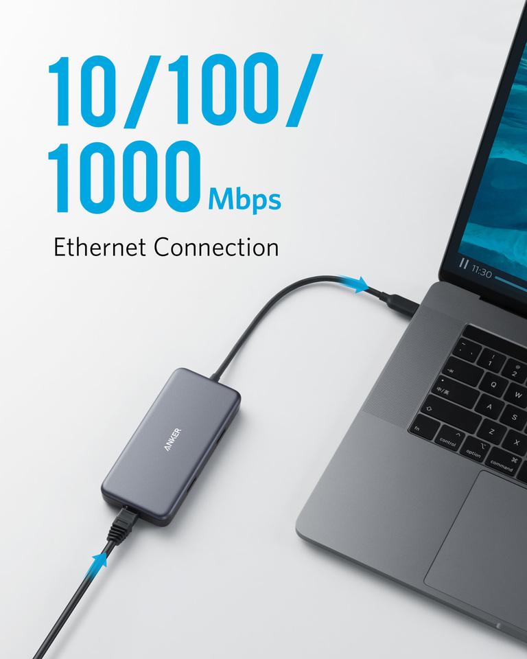Buy PowerExpand+ 5-in-1 USB-C Ethernet Hub USB C Hub Adapter