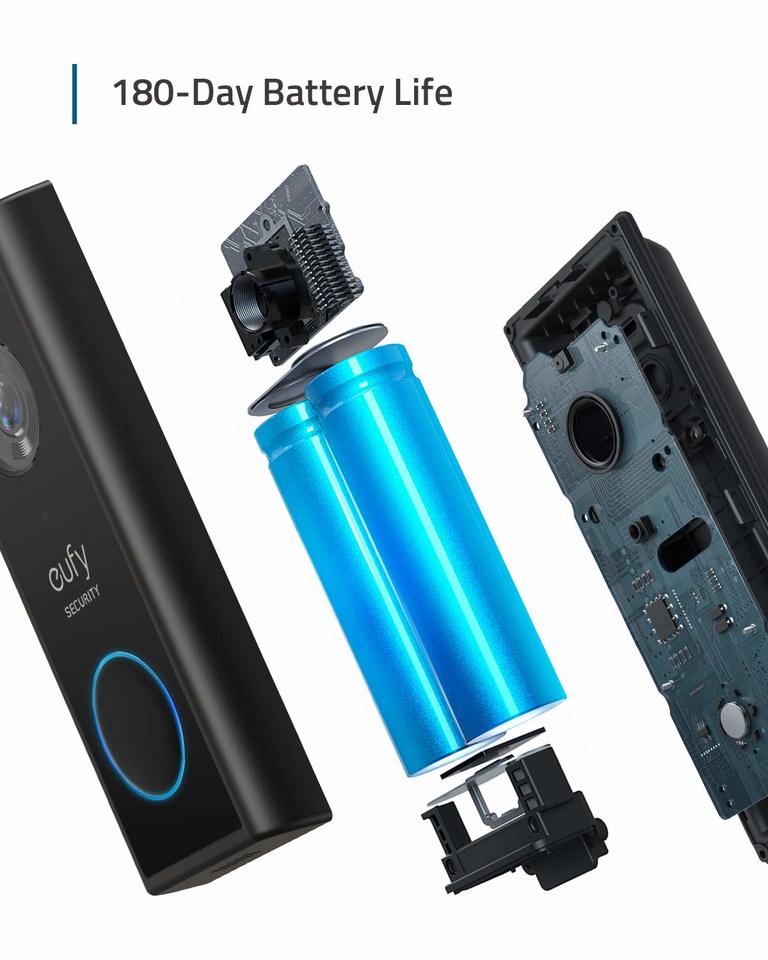 eufy Video Doorbell 2K (Battery-Powered)
